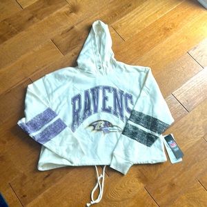 NWT! NFL Ravens women’s sweatshirt size Small